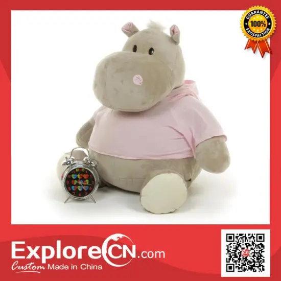 Promotional hippo plush toy