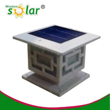 Outdoor Garden Solar Post Deck Cap Square Fence Light