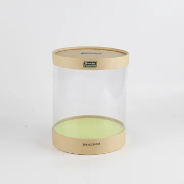 Customized Kraft Paper Oil Food Packaging Tube Box