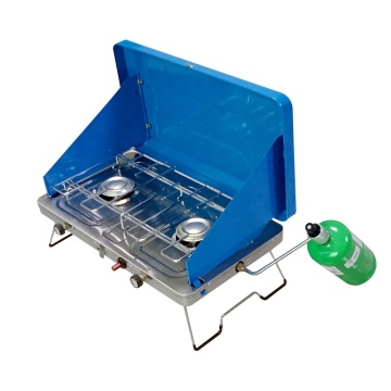 2 Burner Taşınabilir Kamp Gaz Sobası - En Yeni Tasarım