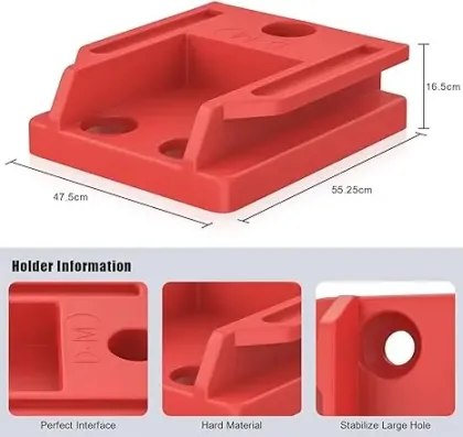 Plastic Hanging Tool Organizer for Dewalt & Milwaukee Power Tools