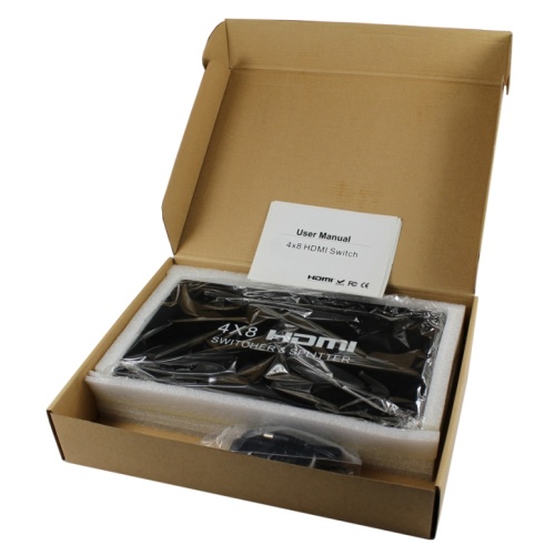 4x8 HDMI Switch Splitter