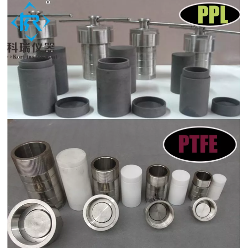 Microondas asistida a la síntesis hidrotermal del reactor de autoclave 25ml