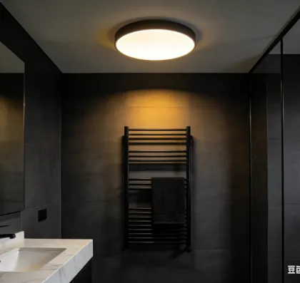 Balanced brightness ceiling light