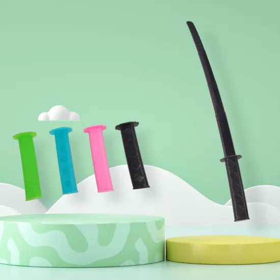 Wholesale Retractable Plastic Katana Swords: Toy Factory Outlet for Kids