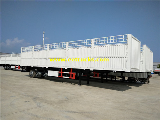 40 Ton Tri-axle Box Van Trailers