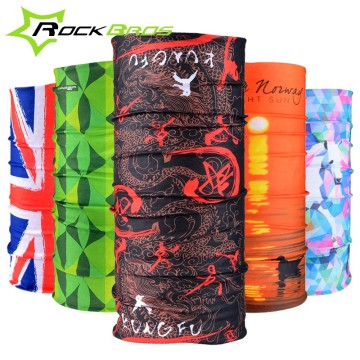ROCKBROS Summer Outdoor Sports Scarf Bicycle Equipment Headwear Seamless Ride Neck Mask Bike Magic Cycling Headband
