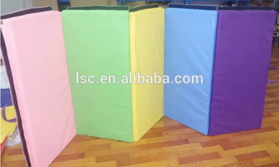 triplet children folding play mat