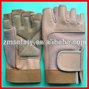 Suede pig grain Leather sport gloves