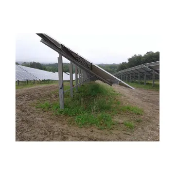 Aluminum Profile PV Module Mounting Solar Bracket Ground Racking System