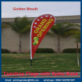 Large Size Teardrop Flags Banner Printing