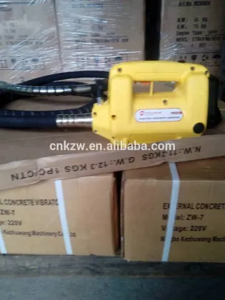 Hot Sale 2300W High Frequency Wacker Type Portable Concrete Vibrator