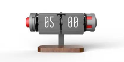 Table flip clock with alarm function alarm clock alarm flip clock