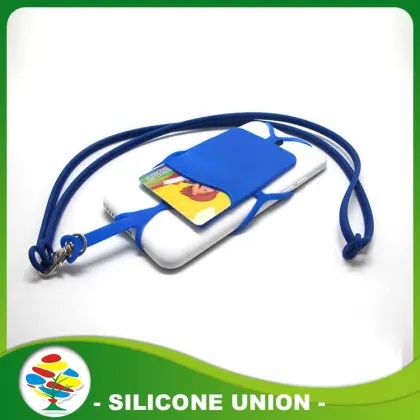 Promotional Silicone Smart Phone Case With Lanyard