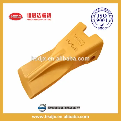 Guangzhou Tianhe Volvo Excavator Bucket Teeth 14553243