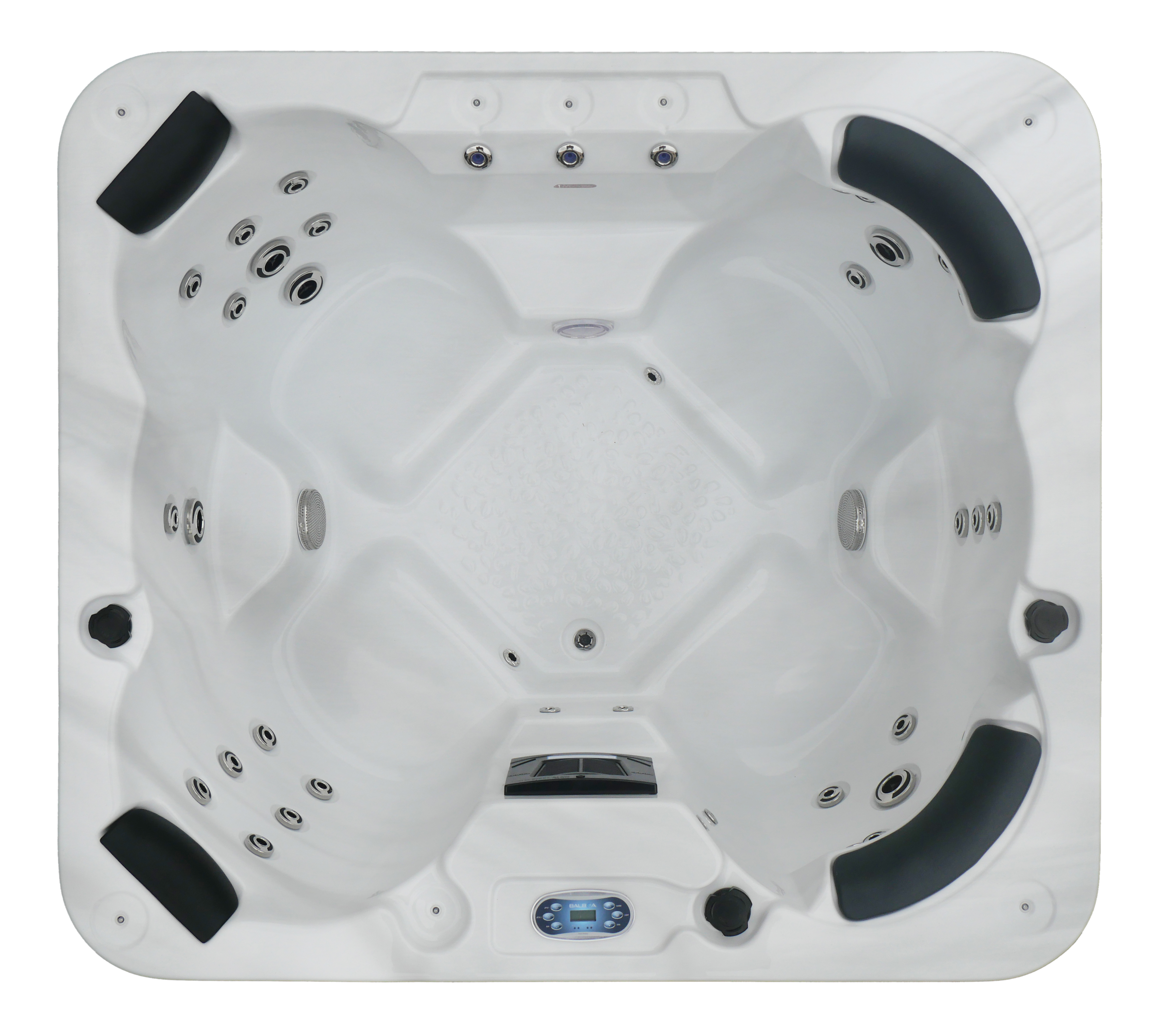 Compact hot tub backyard jacuzzi for 7 person