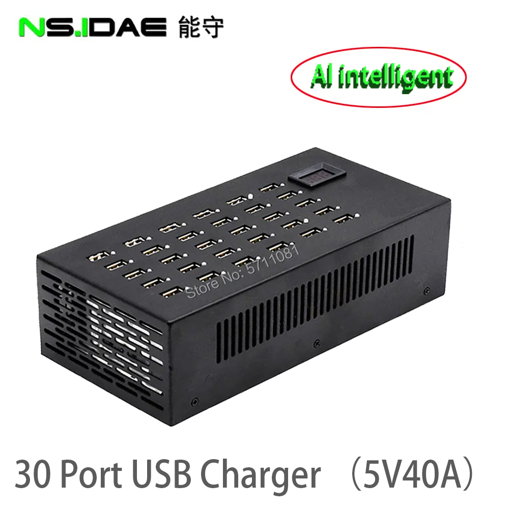 Bộ sạc cổng 30USB 300W