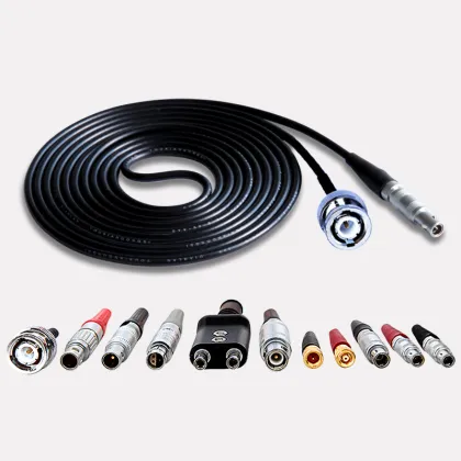Standard Ultrasonic Transducer Connector Cables - LEMO 00/LEMO 1/BNC/Microdot/Subvis