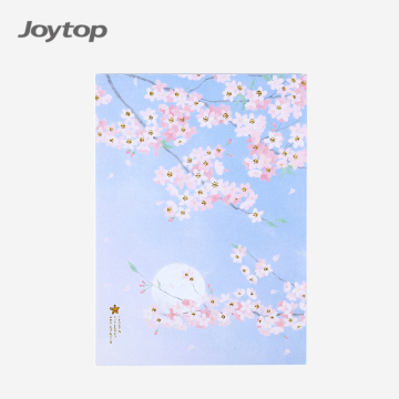 Wholesale Cherry Blossom A6 Memo Notebook - Joytop 5843