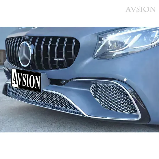 Wholesale Car Parts: Perfect Fitment for Mercedes-Benz S-Coupe C217 (2015-2021) - Bumper and Grille Kit