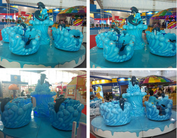 Dolphins Love Cups tea cup rides