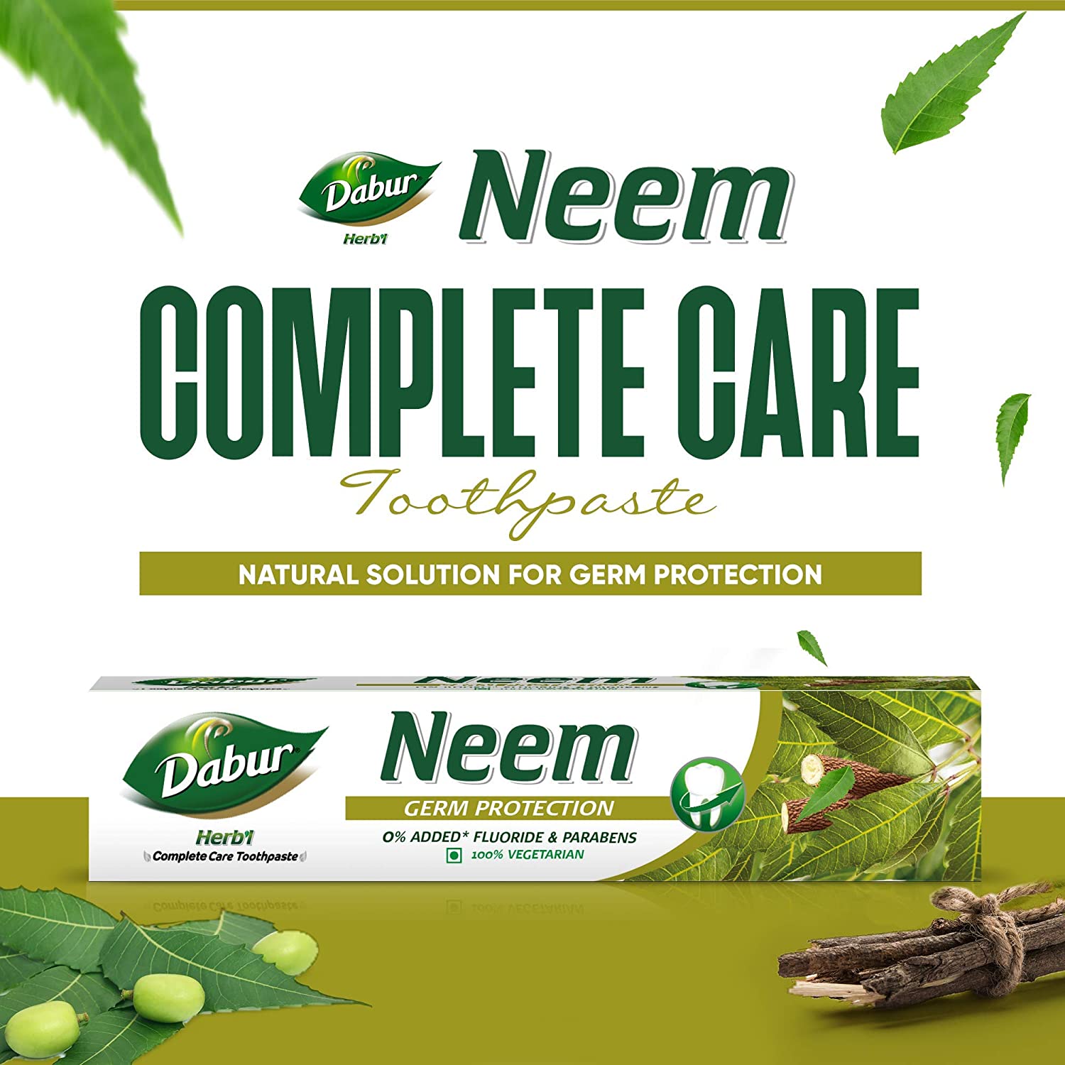 Neem Plus Toothpaste Neem Germ Protection Toothpaste Organic Toothpaste 200g, High Quality ...