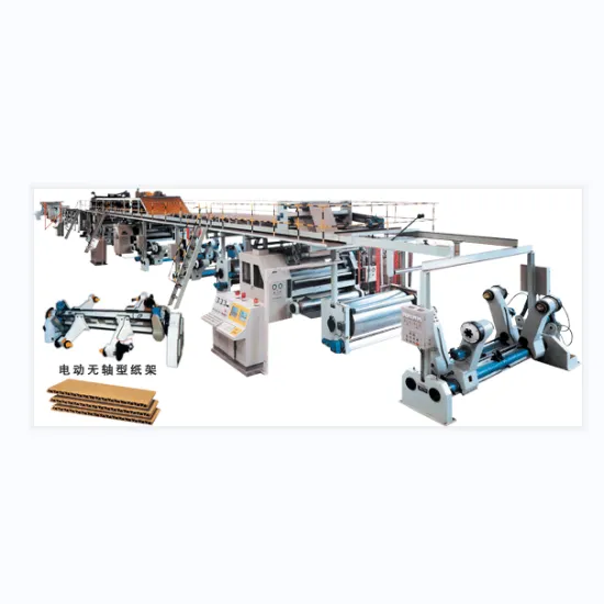 3 to 7 Layer Corrugated Carton Box Making Machine Paperboard Production Line