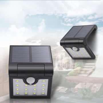 2017 Hot Selling 14 LEDS Folding Mini Motion Sensor Wall Light for Darden, Stair