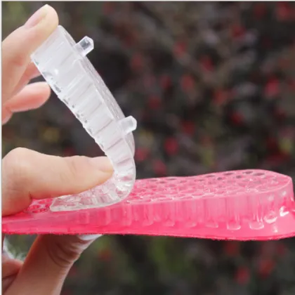 Silicone height increasing insoles latex insole for shoes