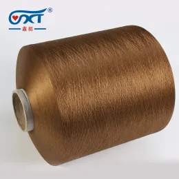 Stretch Nylon Yarn Bright Luster Dyed Elastic Yarn