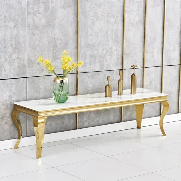 Gold Luxury Modern TV Stand - Latest Design TV Cabinet