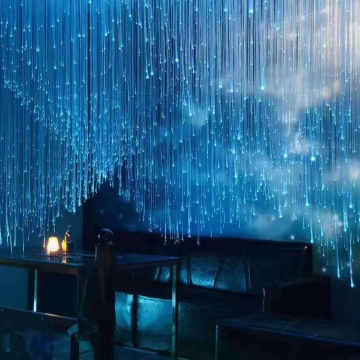 New Popular LED Fiber Optic Hanging Lights for Restaurants
