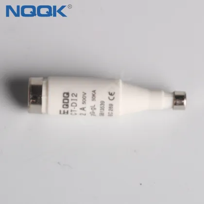 Screw Type 2A D I Fuse Link E16 (Slow), Color Marked Ceramic Fuse
