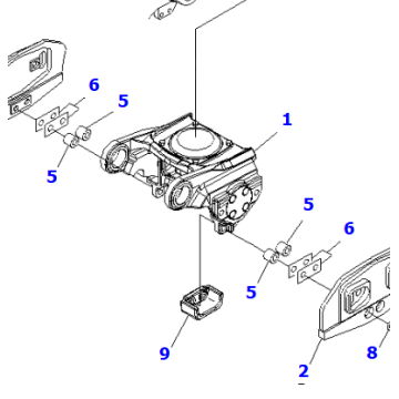 17A-30-00930 17A-30-46202 17A-30-46121 BOGIE ASS FOR D155-6