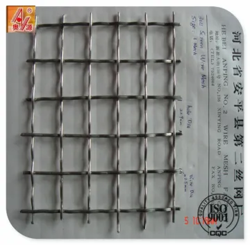 crimped wire mesh/spring steel wire mesh/coarse wire mesh