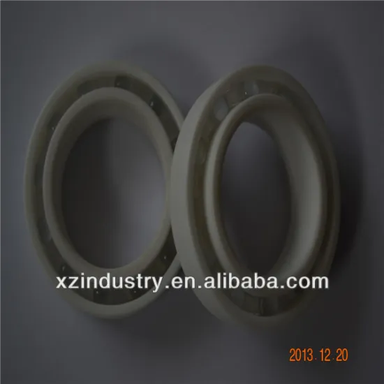 OEM service and high precision deep groove plastic bearings