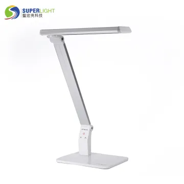silver color table lamp working lamp office lamp
