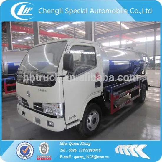 Dongfeng 3cubic meters mini sewage truck