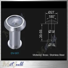 High Quality Solid Heavy Duty Door Viewer