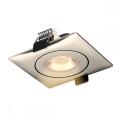 Square Recessed Led Downlights Integrated led recessed lighting Manufactory