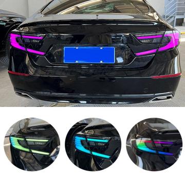 Hcmotionz RGB lideró las luces traseras para Honda Accord 2018-2023