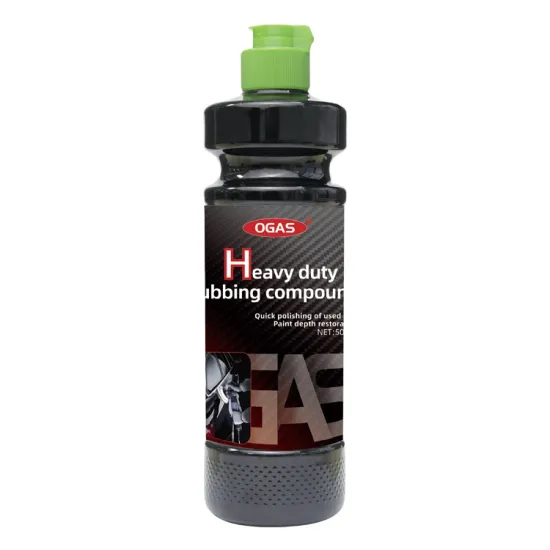 OGAS Car Refresh Products: OEM Factory 500ml Heavy Duty Rubbing Compound for Various Car Paint Polishing Needs