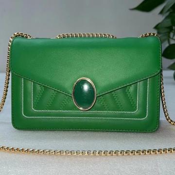 Bolso de hombro de mujeres verdes de moda