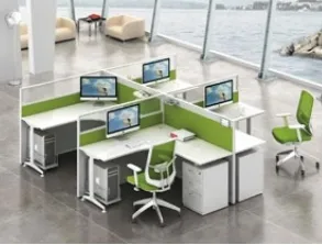 Modular Partition Workstations with Screens