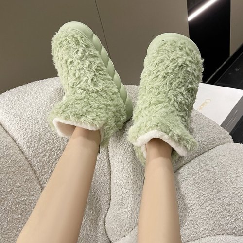 cartoon slipper shark plush boots