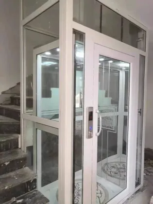 Modern Times Customizable High Quality Small Hydraulic Household Elevator for Villas with PVC Flooring