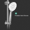 Round Style Chrome Finish Shower Set