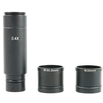 0.4X C Mount Adapter Lens 23.2mm for Video Microscope & Biological Microscope