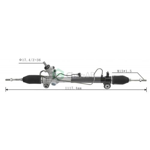 LHD indépendant de bonne qualité Gears de direction hydraulique Lexus RX300 / 330/350 2003-2008