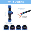 WK11 Welding Cable Waterproof Docking Connector
